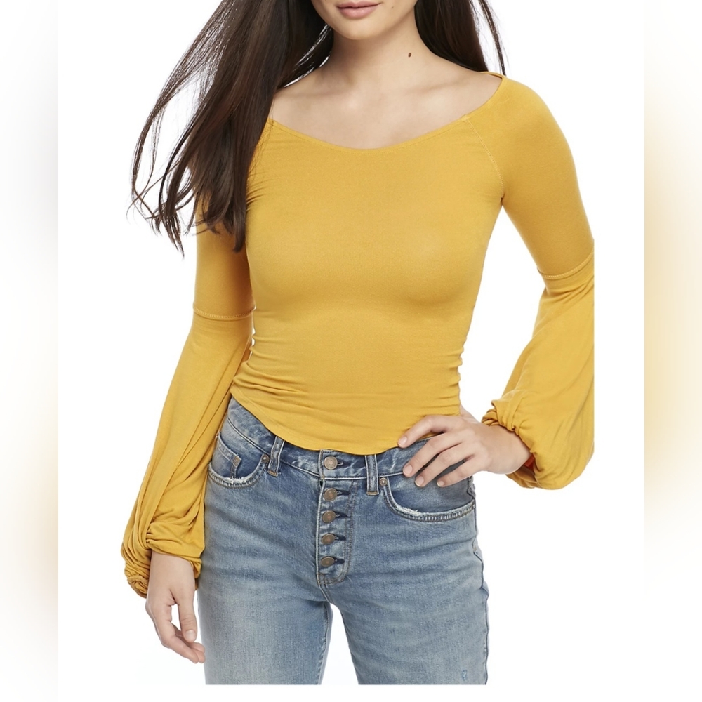 Free People Womens To The Tropics Basic T-Shirt